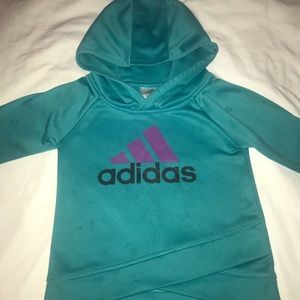 Adidas sweater and pants set for girls